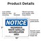 Signmission Hazardous Waste Satellite Accumulation Area OSHA Notice Sign, Plastic, 10in W x 7in L, 2PK OS-2PACK-NS-P-710-L-13335 - alternate 3